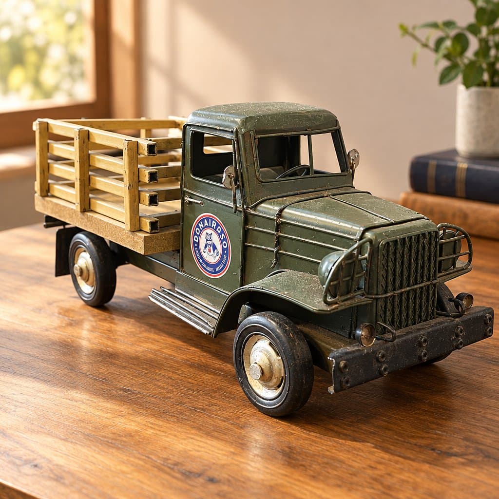 Camioneta Miniatura de Chapa 28 cm
