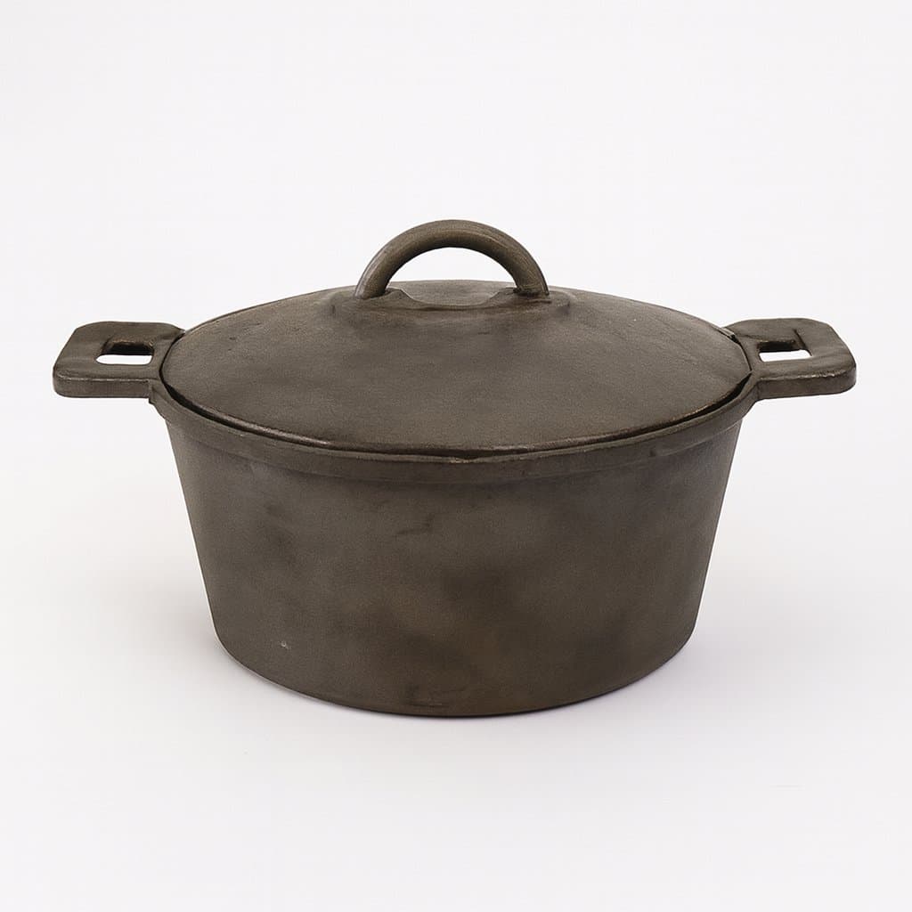 Olla Cacerola Fundición de Hierro 24cm diametro