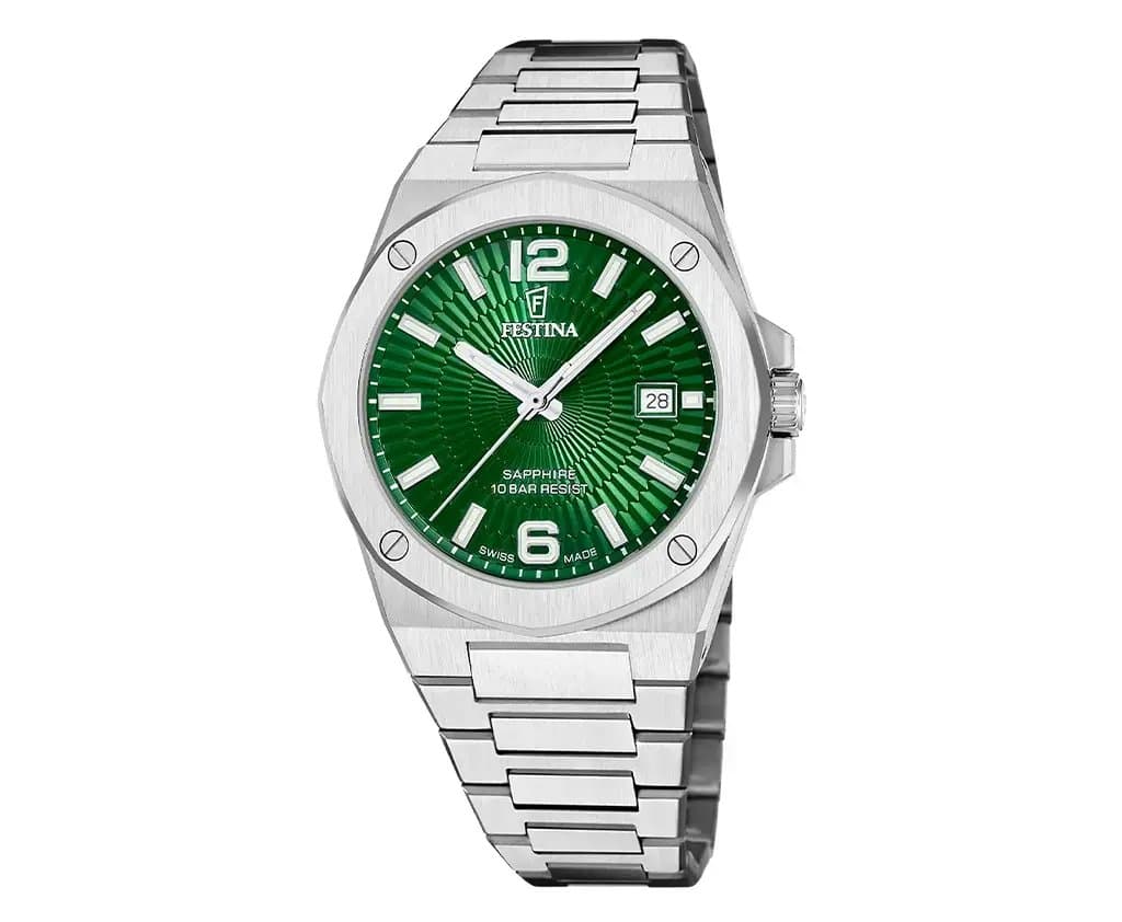 Reloj Festina Analogico de Hombre I Modelo Swiss Made Vallee F22000.3