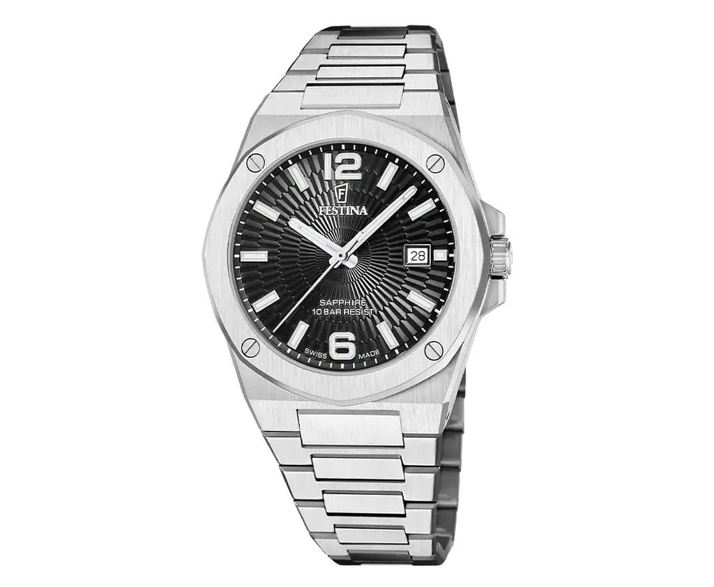 Reloj Festina Analogico de Hombre I Modelo Swiss Made Vallee F22000.4