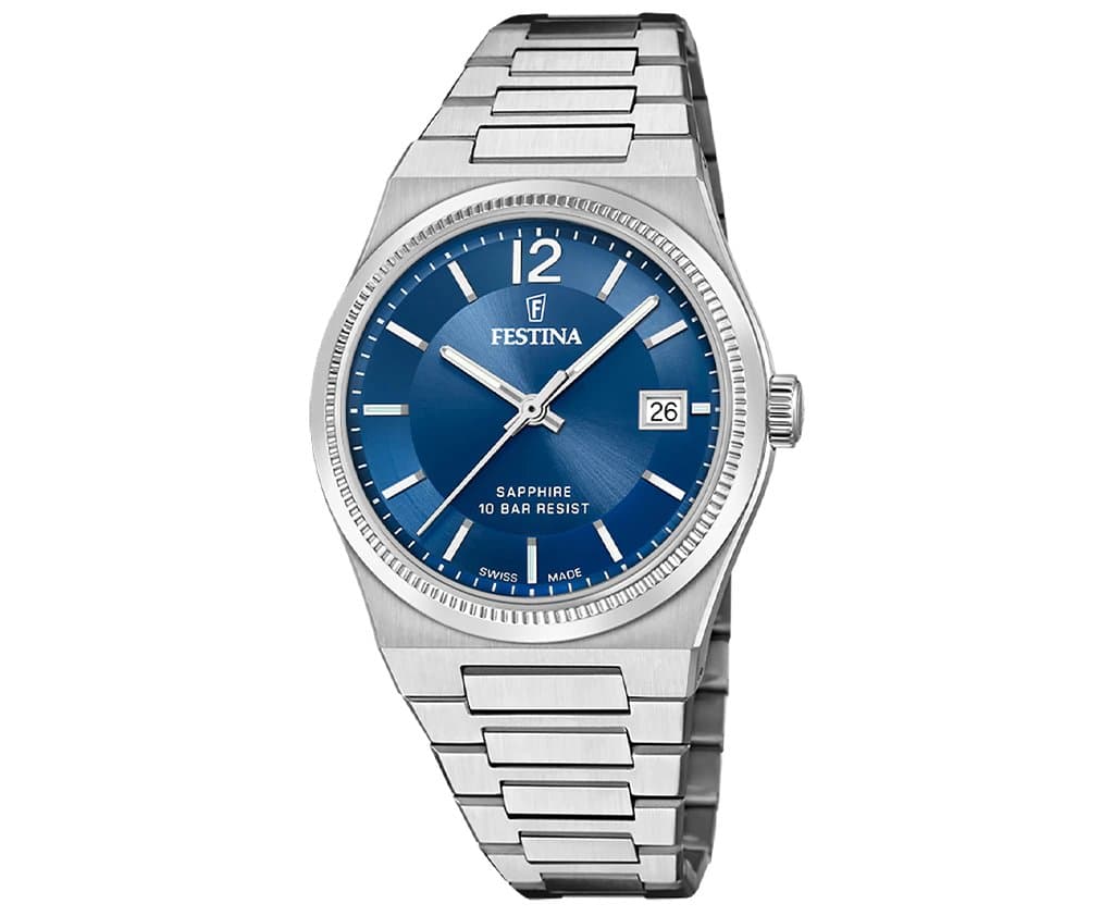 Reloj Festina Analogico de Mujer I Modelo Swiss Made F20035.4