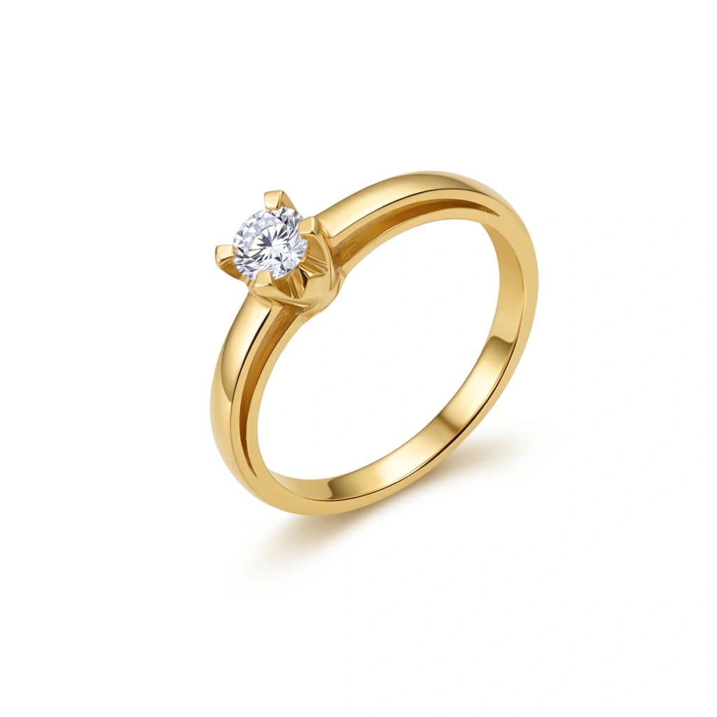 Anillo Solitario ANUBIS 18K