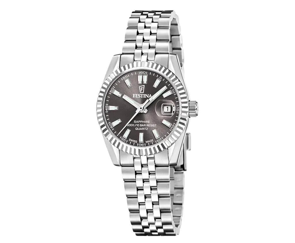 Reloj Festina Analogico de Mujer I Modelo Swiss Made Classics F20087.6