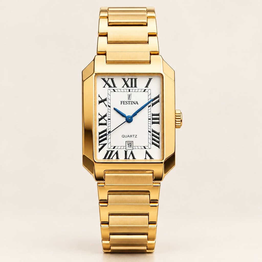 Reloj Festina F20678.1 de cuarzo para hombre, dorado