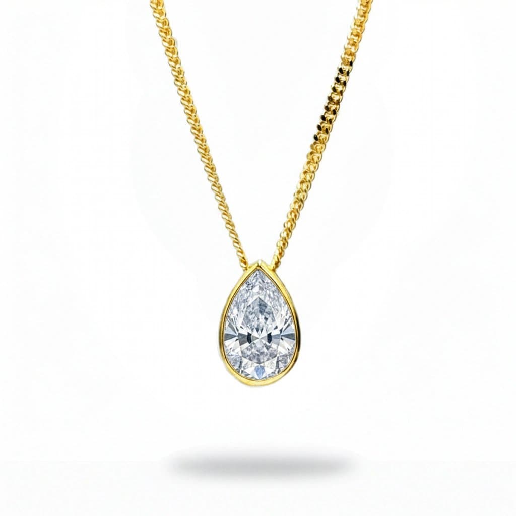 Collar CORINTO 18k Gold Crystal