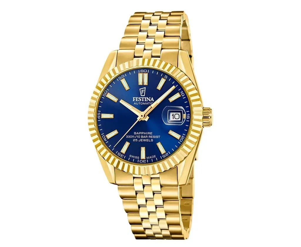 Reloj Festina Analogico de Hombre I Modelo Swiss Made Automatico F20092.3