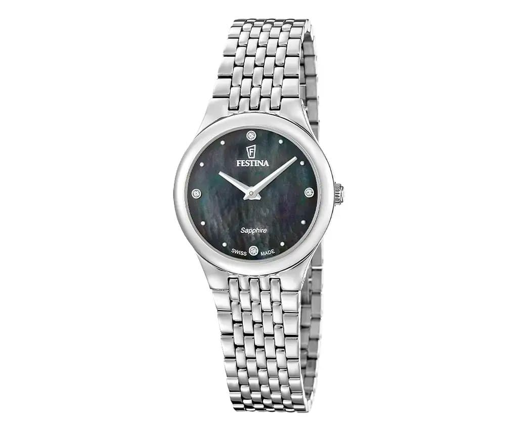 Reloj Festina Analogico de Mujer I Modelo Swiss Made Grace F20096.4