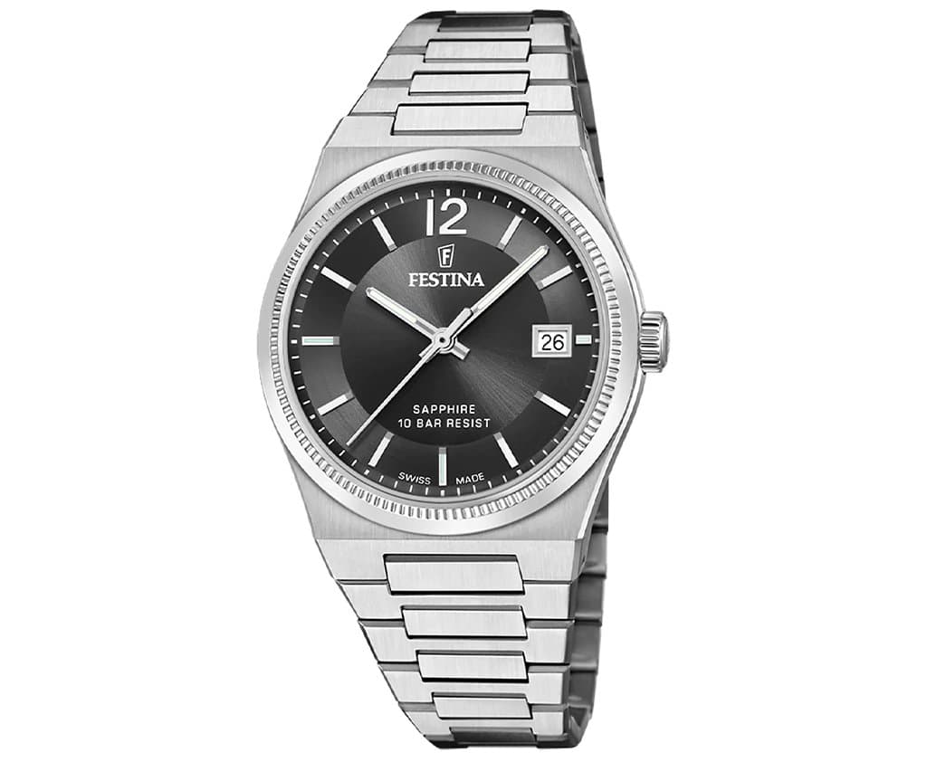 Reloj Festina Analogico de Mujer I Modelo Swiss Made F20035.6