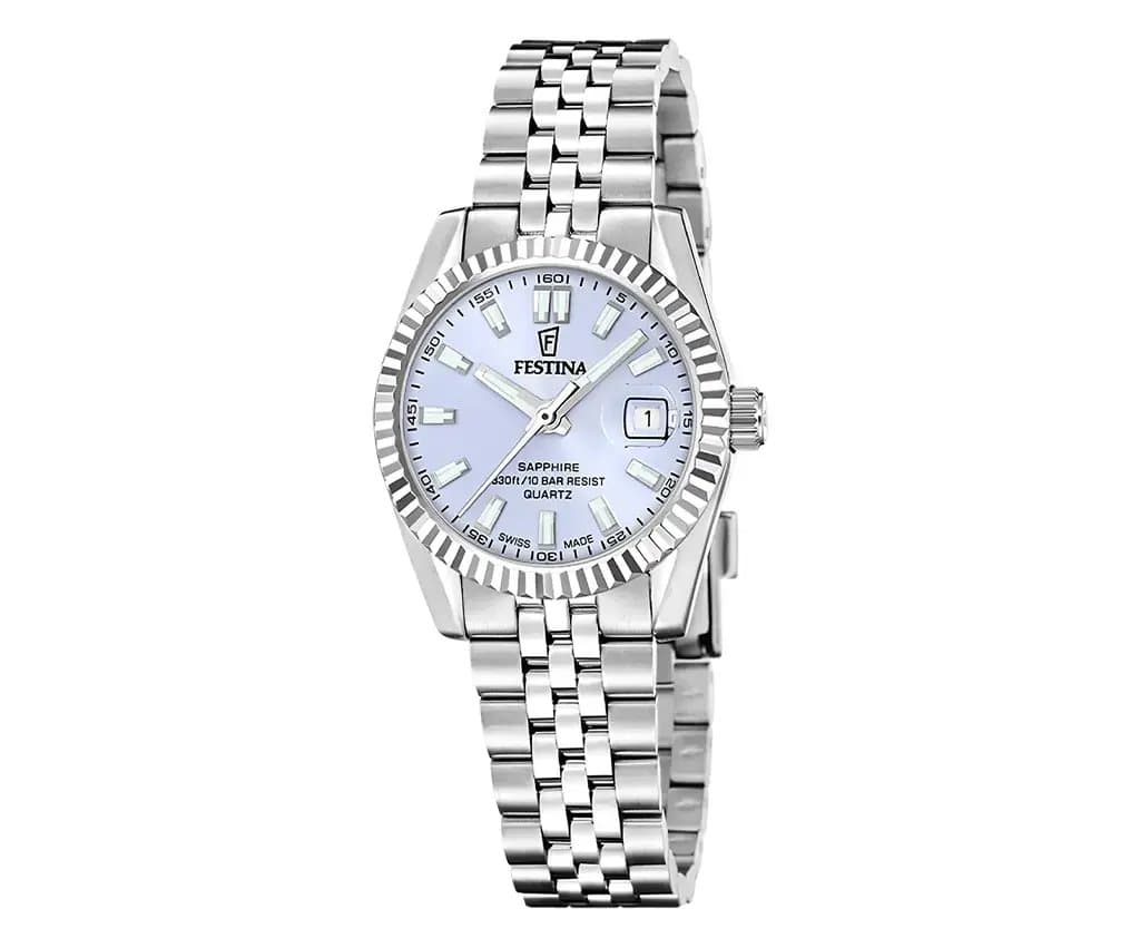 Reloj Festina Analogico de Mujer I Modelo Swiss Made Classics F20087.3