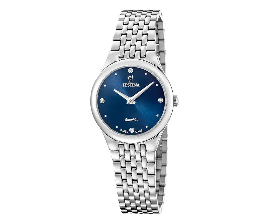 Reloj Festina Analogico de Mujer I Modelo Swiss Made Grace F20096.3